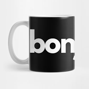 bonjour. Mug